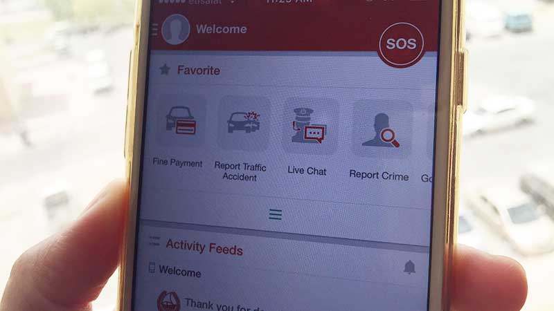‘Report accident’ on Dubai Police app popular with motorists