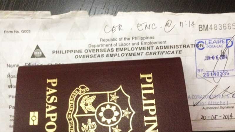 POEA exempts qualified OFWs from OEC requirement
