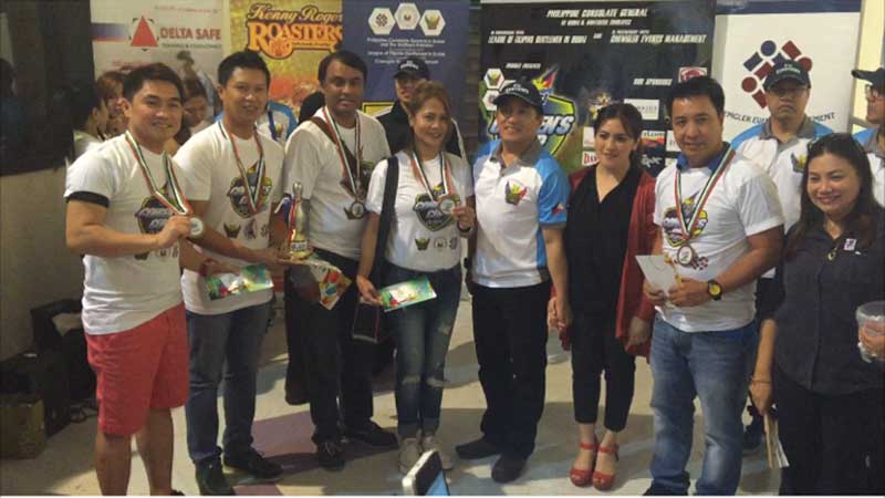 Sports day out for Filipinos in Dubai