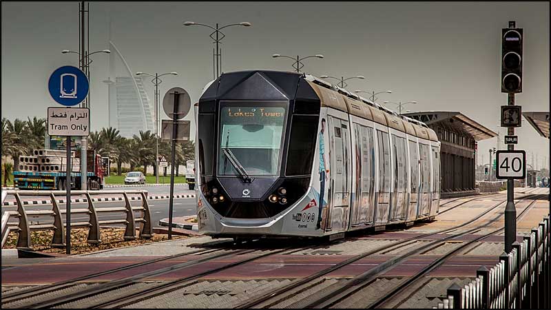 Dubai Tram and ferry resume services