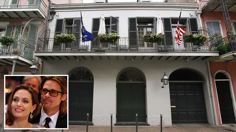 Angelina Jolie, Brad Pitt sell home in New Orleans