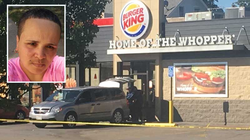 Woman shot dead by ex-boyfriend in Burger King