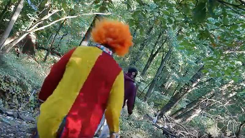 Hysteria at 'creepy clown' sightings