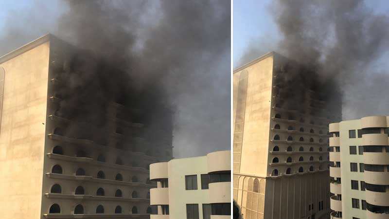 Probe launched into fire at Ramada Bur Dubai