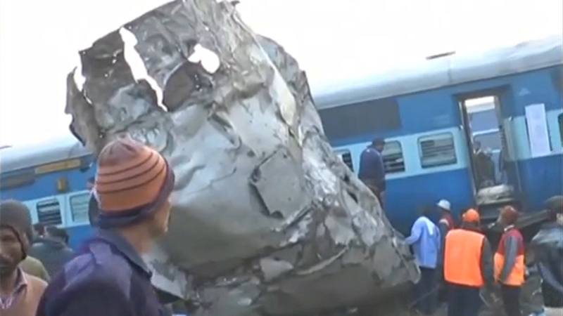 More than 100 killed in India train accident