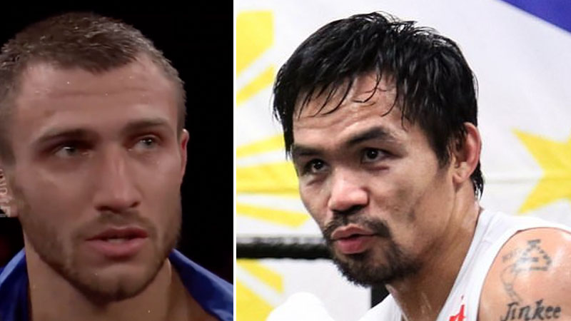 Lomachenko comes forward as Pacquiao's next foe