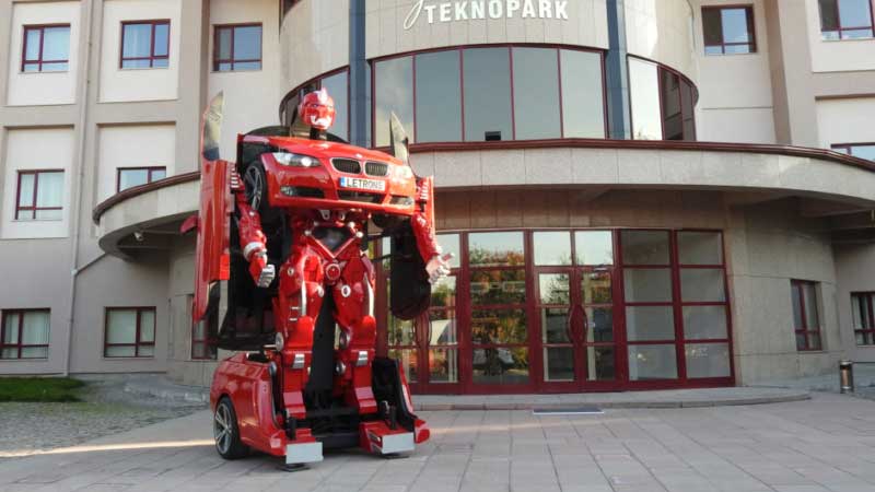 BMW that transforms into a robot for sale in Abu Dhabi