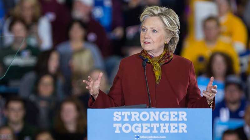 Recount of votes for Clinton pushed