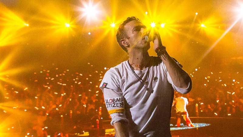 Coldplay lead singer under fire for 'disrespect' of Indian flag