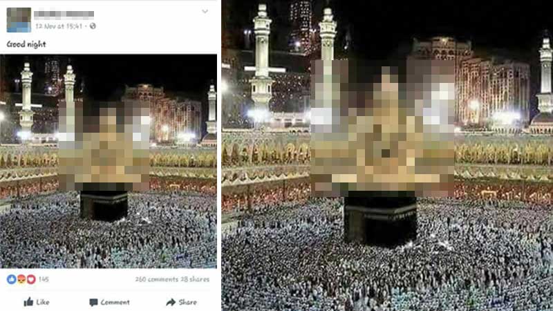 Indian man arrested after controversial photo of Kaaba