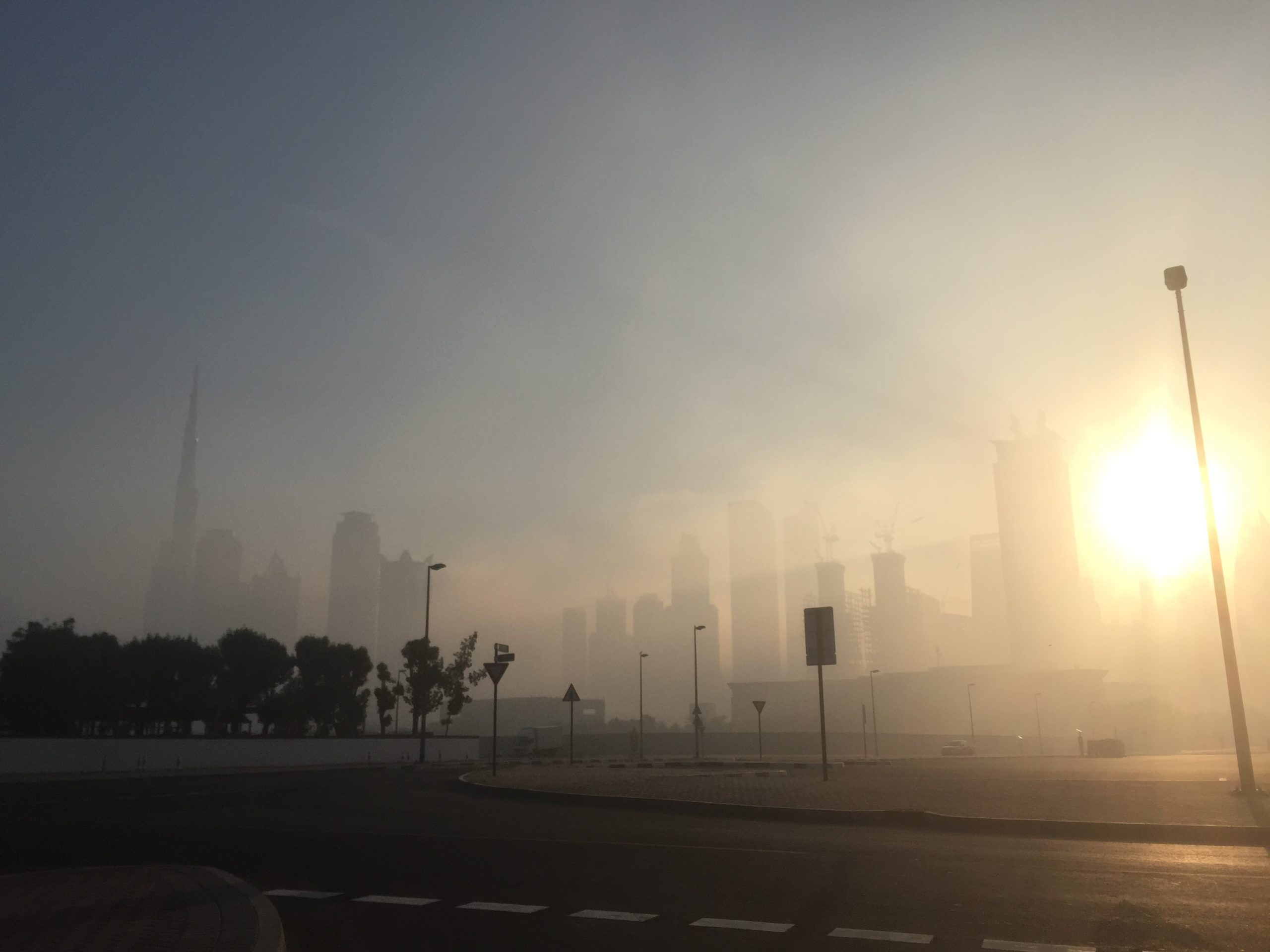 Fog covers parts of UAE