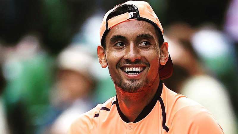 Kyrgios looks at the bright side of ATP ban