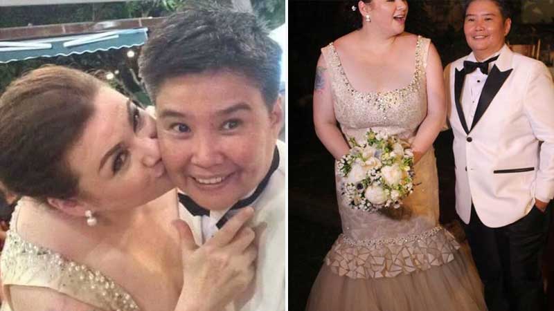 Rosanna Roces and Blessy Arias.
