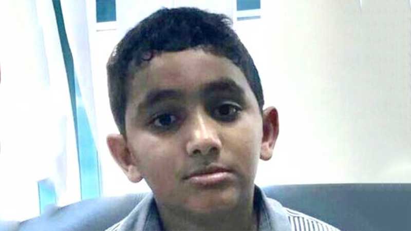 Lost boy reunited with family