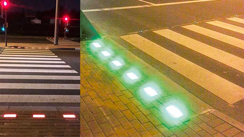 Traffic light for pedestrians on trial in Dubai