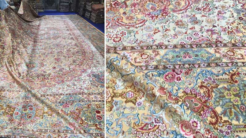 Dh5M-gold carpet displayed at Dubai Shopping Festival