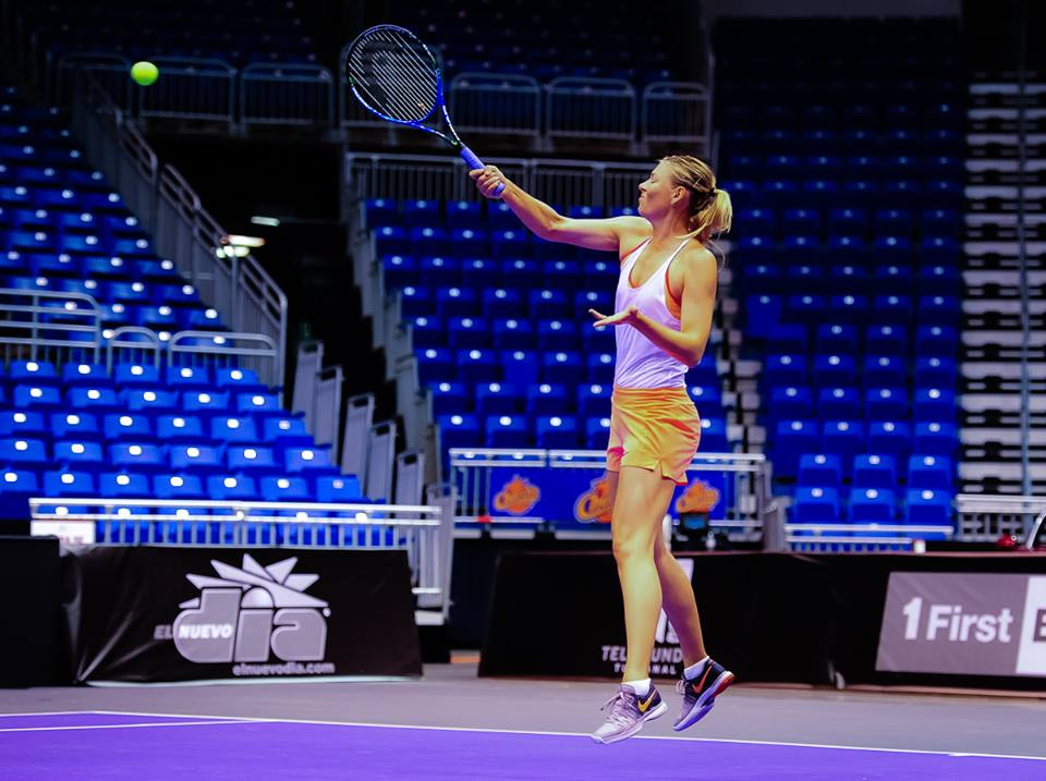 Sharapova to play tennis anew in April