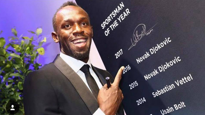 Usain Bolt named Laureus Sportsman of the Year award for the 4th time