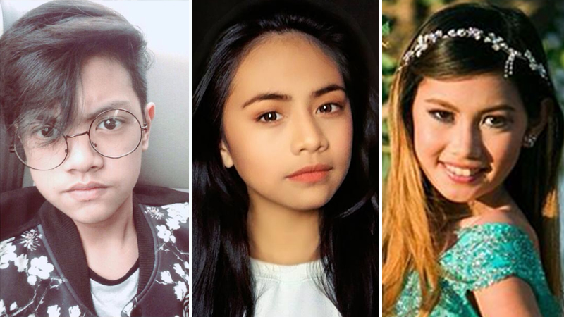 From left: Vincent Josh Labing-isa, Gian Blanche Ricarte and Rhaila Des Neri Tomakin.