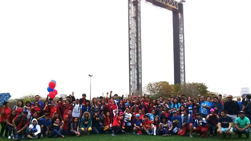 Duterte supporters gather in Dubai