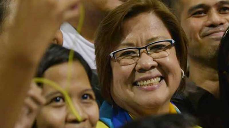 Leila de Lima vows to keep up crusade vs. Duterte