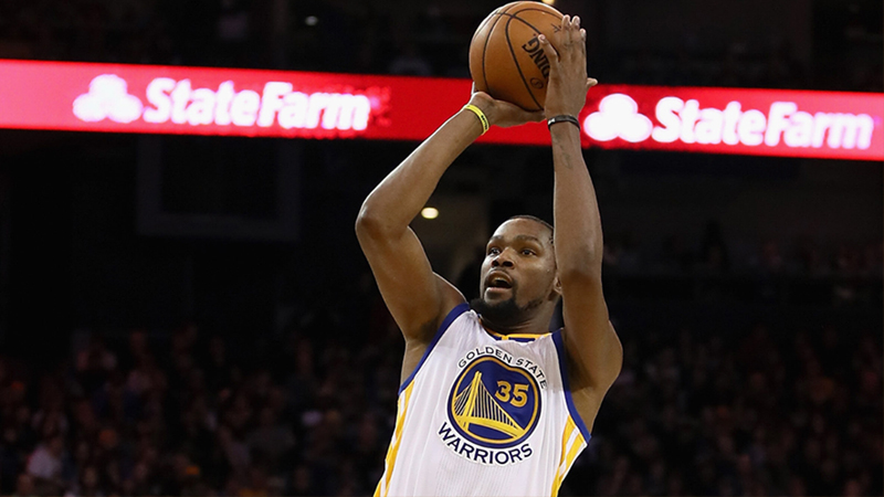 Durant's knee injury 'not that bad' as feared