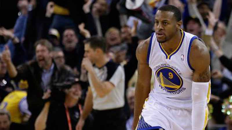 NBA fines Iguodala US$10T for 'racist remarks'