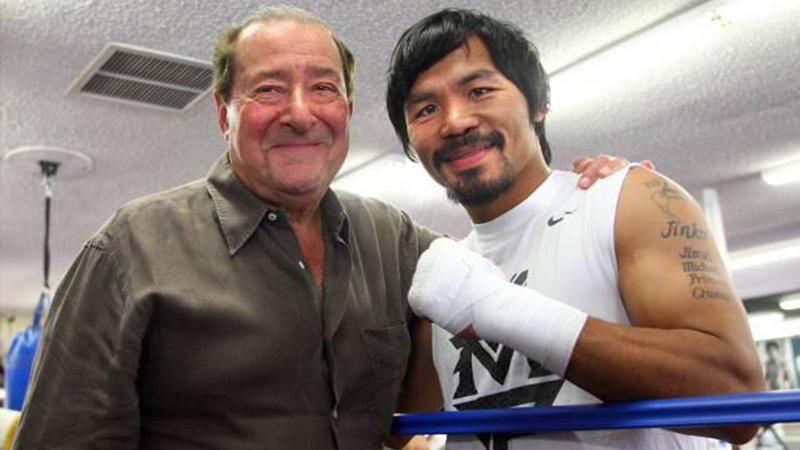 Arum proposes McGregor-Pacquiao bout