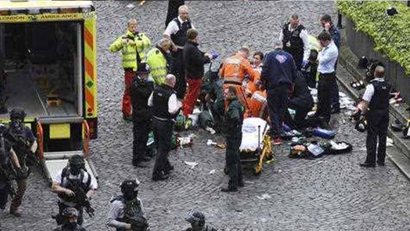 London terror attack: 4 killed, 40 wounded