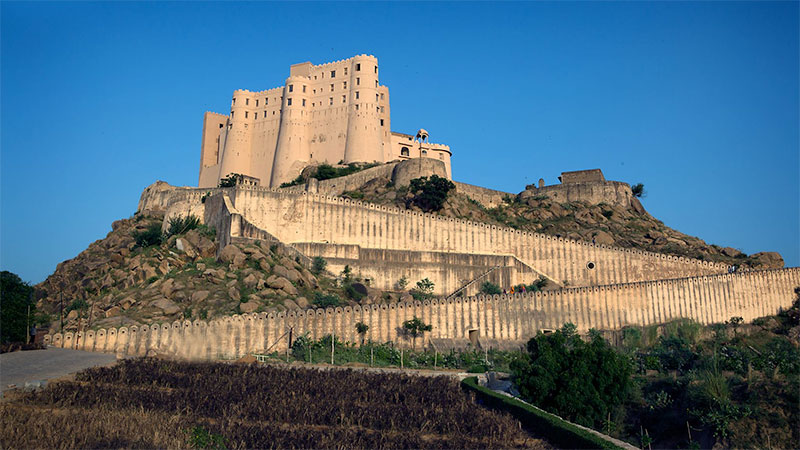 Indian fort turned into hotel