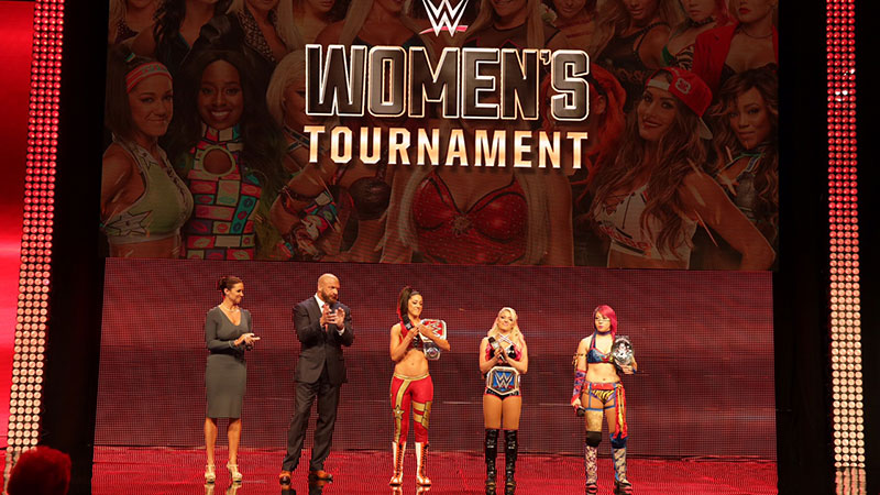 WWE announces 32-competitor women's wrestling