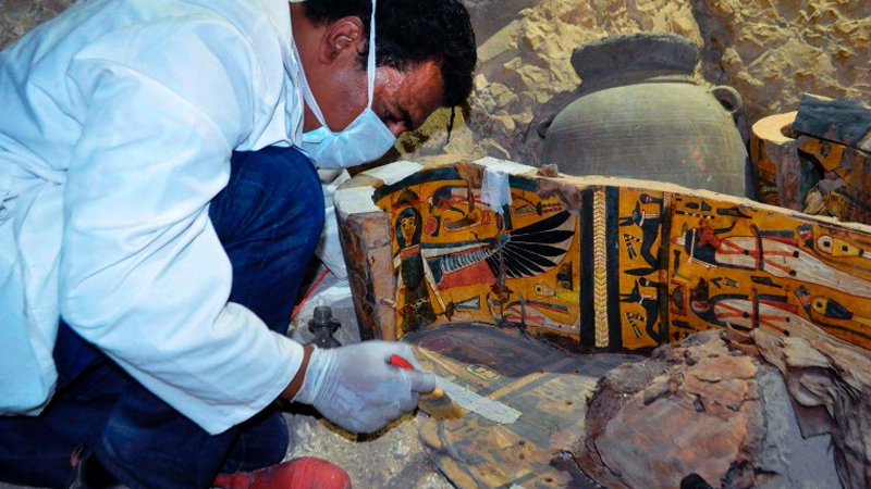 3,500-year-old tombs unearthed in Egypt