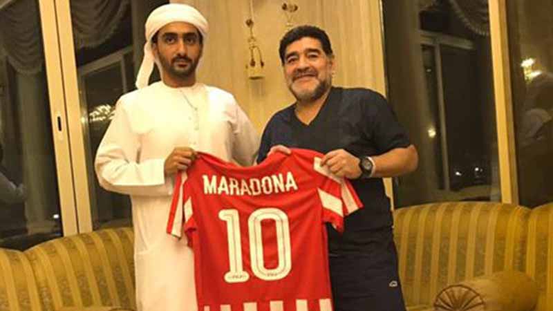 Maradona vows to lead Fujairah FC back to the top