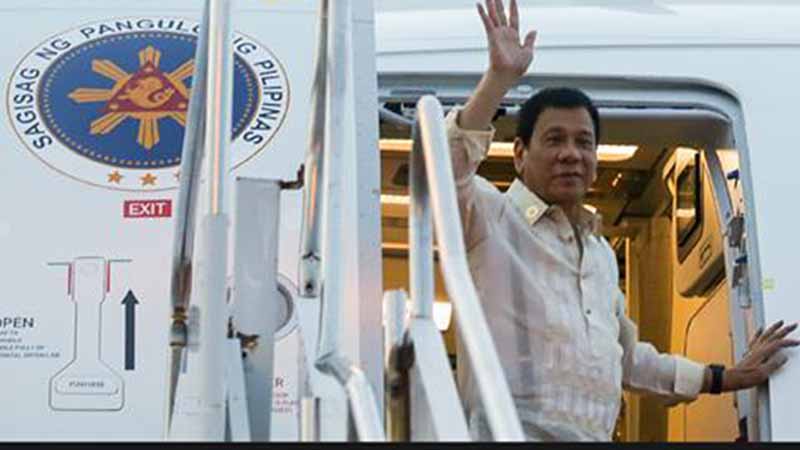 Duterte goes to Russia
