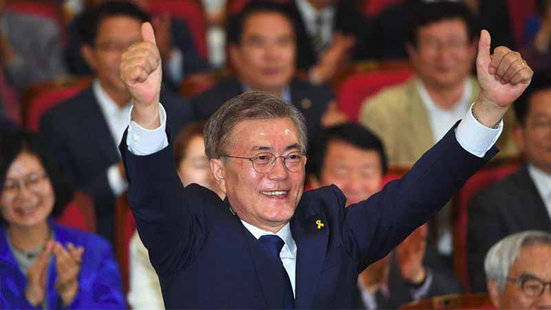 Liberal candidate Moon Jae-in is new South Korean president