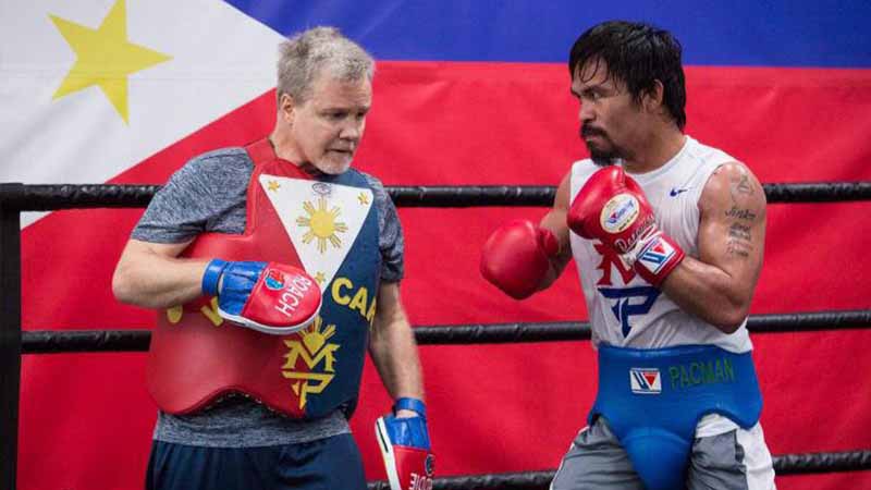 Roach says a lot is at stake in Pacquiao-Horn bout