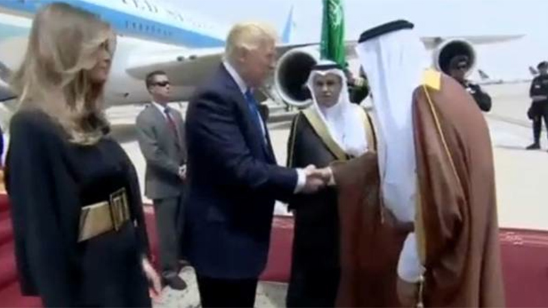 Trump visits Saudi Arabia on first overseas trip