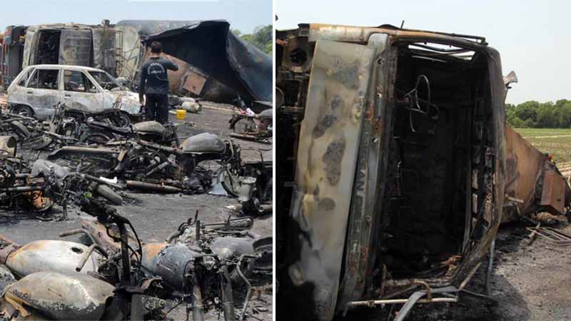Pakistan mourns 153 killed in oil tanker explosion