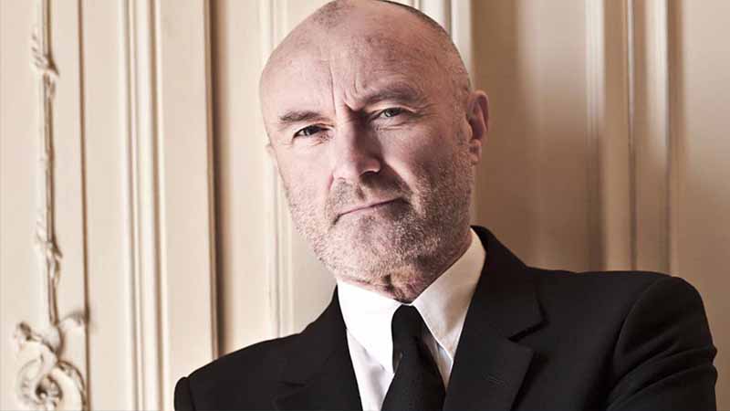 Phil Collins hospitalized after falling, hitting head on chair