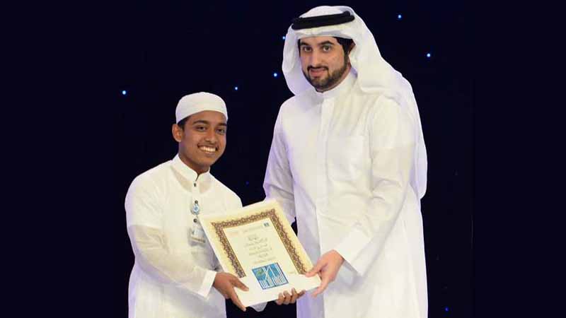 Bangladeshi teenager wins Dubai Quran award