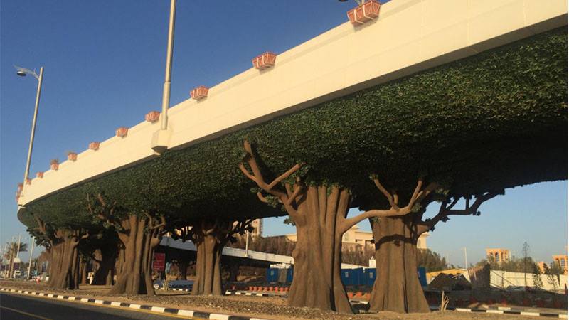 A bridge to Terabithia? This one's in Dubai