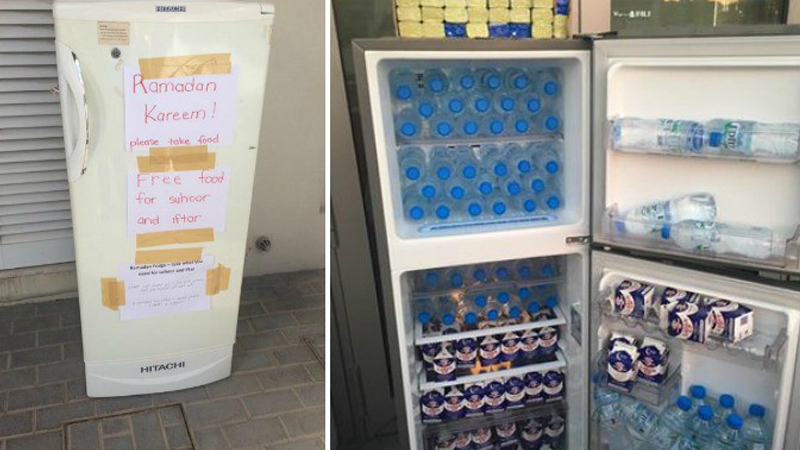 Ramadan fridge goes missing in Satwa