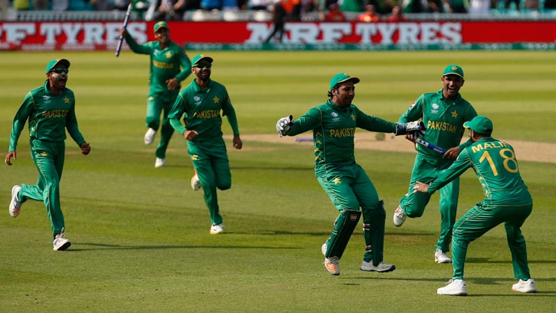 Pakistan beat India to win Champions Trophy final