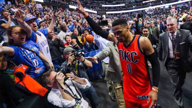 Westbrook is NBA's Most Valuable Player