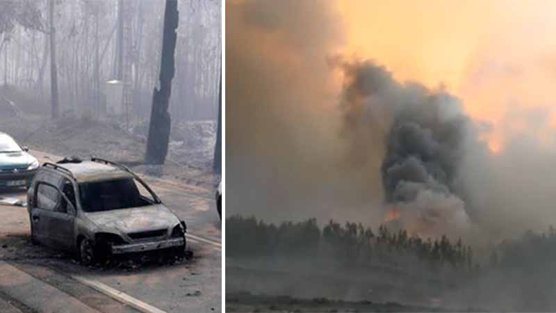61 dead, 54 injured in Portugal wildfire