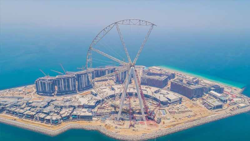 Ain Dubai is taking shape