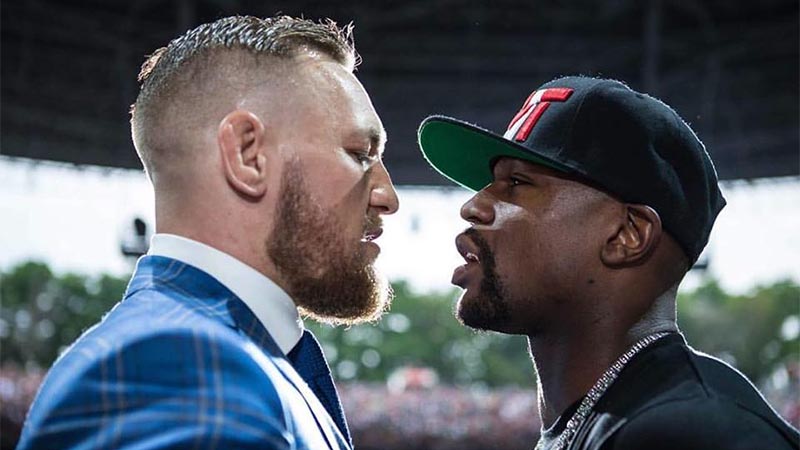 McGregor vows to put ‘peanut head’ Mayweather to sleep