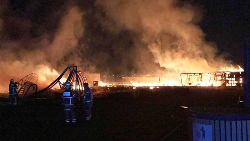 Fire hits Al Warsan labour camp