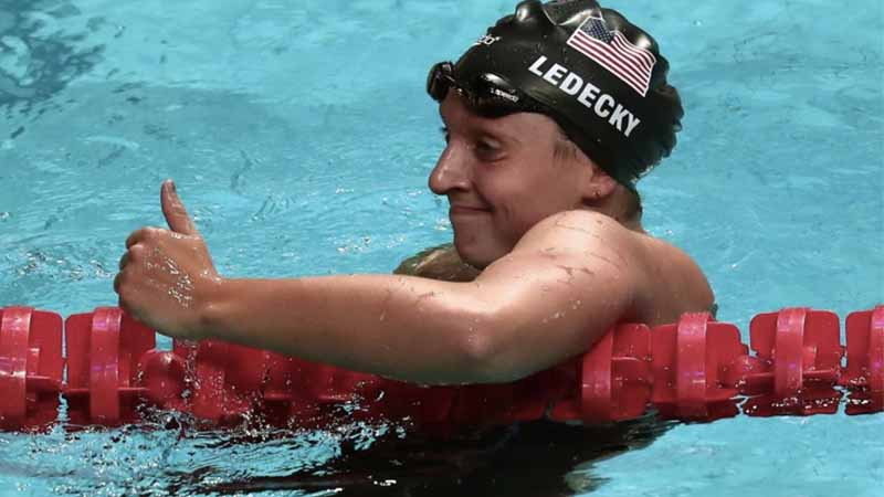 Katie Ledecky wins 12 medals at world championships