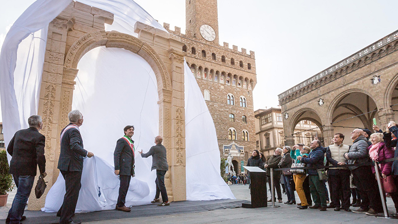 'Palmyra arch' that Dubai group helped create draws millions in Italy